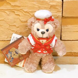 新品☆お顔厳選☆ディズニー TDS☆シェリーメイ ぬいぐるみバッジ☆Journeys with Duffy セーラー☆ダッフィー☆A