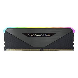 【中古】CORSAIR DDR4-32GB 4600MHz CL18 デスクトップPC用メモリ VENGEANCE RGB RT 32GB [16G