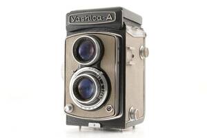 動作品 ヤシカ Yashica Yashica-A ヤシカフレックス 二眼レフ フィルムカメラ 管K8743