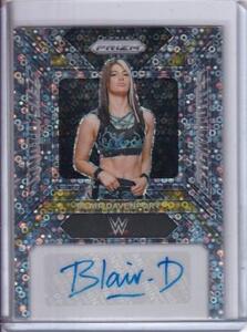 2024 WWE Panini Prizm ☆Blair Davenport/ビー・プレストリー☆Disco Prizm Sensational Signatures サインカード #SS-BDA