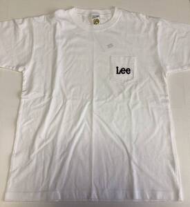 【Lee】リー Tシャツ 無地 半袖 ポケット 付き ▽Mサイズ◇ ポケットTシャツ ポケットT ポケT ▽長期保管デッドストック未着用・タグ付き