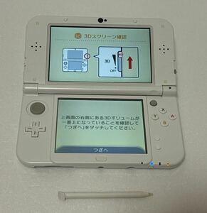 [1円〜]任天堂 Newニンテンドー3DS LL パールホワイト　動作OK Nintendo 