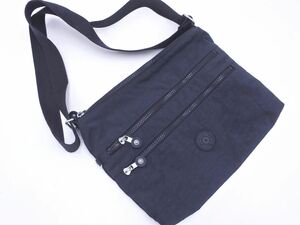 Kipling キプリング K13335-H66 ショルダー バッグ 紺 ■■ ☆ efa3 レディース