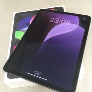 ★1円スタート【美品】Apple iPad Air 10.9インチ 第4世代 Wi-Fi 256GB 2020年秋モデル MYFT2J/A [スペースグレイ]