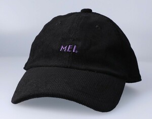 ◆新品◆ 定価2750円!! MEI メイ コーデュロイ素材使用!! コーデュロイキャップ キャップ CAP 帽子 ぼうし 黒 ブラック レディース