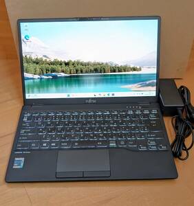 【Used】富士通 FMV LIFEBOOK UH90/F3 FMVU90F3B 超軽量654g Intel Core i7 1165G7/メモリ 8GB/SSD 512GB/13型/Win11/office21 22年4月製