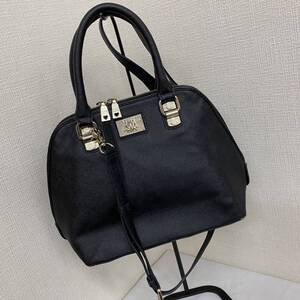 LOVE MOSCHINO ラブモスキーノ　2WAY ハンドバッグ ショルダーバッグ ブラック　no.85