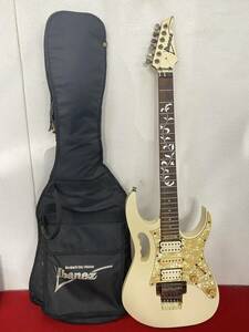 M-6708 【同梱不可】980円～ 現状品　Ibanez/アイバニーズ　STEVE VAI　スティーブヴァイモデル　エレキギター　JAM 555 WH　弦楽器　楽器