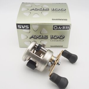 ○ SHIMANO シマノ 02 AXIS アクシス 100 VERSION 2 ベイトリール 中古品