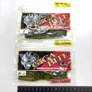 714879 新品と開封品 エバーグリーン リアクションチューブ １９本 EVER GREEN REACTION TUBE ギガバイト GIGA BITE 吉田秀雄監修 希少