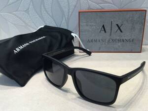 【新品】ARMANI EXCHANGE アルマーニエクスチェンジ AX4041SF 8078/71 サングラス マットブラック グレー☆未使用