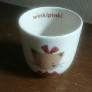 1990 winki pinki 陶器 湯呑み サンリオ 未使用