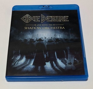 ONE DESIRE ワンディザイア Blu-ray ブルーレイ LIVE WITH THE SHADOW ORCHESTRA ★即決★