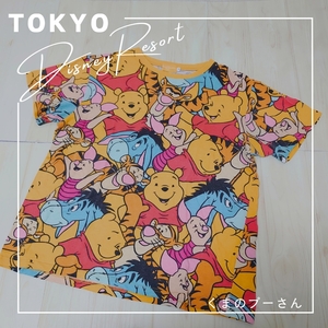 【正規品】くまのプーさん Tシャツ(Mサイズ)