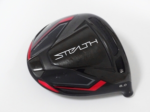 【8.5美品】PGAツアー支給品 Taylormade STEALTH 8.0度 TOUR ONLY ロフト ドライバーヘッド ＋刻印 198.6g プロトタイプ ステルス 本物保証