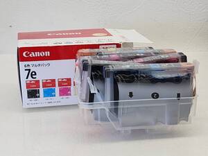 ★☆312 Canon 純正インクカートリッジ　BCI-7E/6MP 6色マルチパック　BK C M Y PC PM ブラック　シアン　マゼンタ　イエロー 未使用☆★