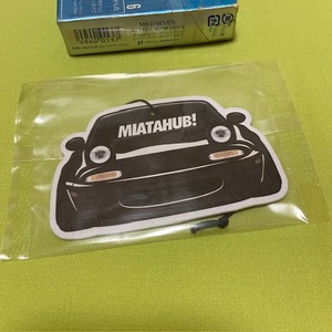 黒　NA　ミアータハブ　MiataHub　エアフレッシュナー ★ロードスター　ユーノス　アンフィニ　MX-5