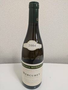 【未開封】AUGUSTE MOREAU MERCUREY オーギュスト・モロー・メルキュレイ ブラン 2004 白ワイン 1円スタート