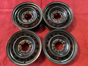 トヨタ純正　ハイエース　200系　スチールホイール　カバー欠品　6.0J‐15　+35　139.7　6H　106Φ　4枚セット