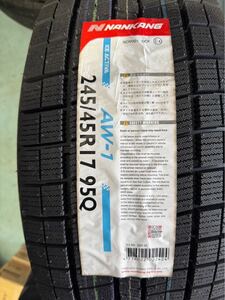 NANKANG ナンカン AW1 新品未使用 4本セット 245/45R17 スタッドレスタイヤ