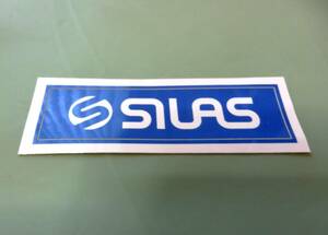 SILAS サイラス 英国発 有名ブランド ロゴ ステッカー 非売品 未使用 正規サイト購入時受領品