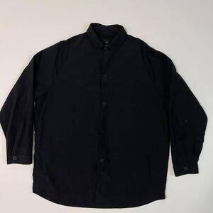 サイズL 3 TEATORA CARTRIDGE SHIRT P テアトラ 黒 tt-SHT-P 長袖 シャツ ブラック メンズ 男 カートリッジ 光沢