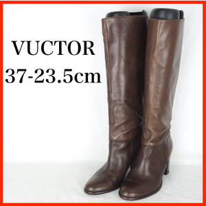 EB6128*VICTOR*ビクター*レディースブーツ*37-23.5cm*茶*