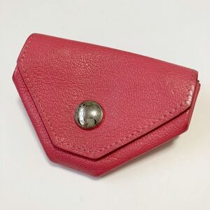 ★HERMES エルメス ルヴァンキャトル ピンク コインケース 中古【鑑定済み 本物保証】