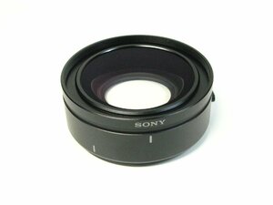 ▽SONY 0.8倍 VCL-HG0862 ワイドコンバージョンレンズ 62mm バヨネットマウント 中古 ソニー HDR-FX7 2