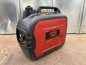 【中古】ワキタ インバータ発電機 HPG1600i2 1.6KVA MEIHO WAKITA LONCIN #2656