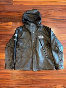 【正規品】2018AW Supremeシュプリーム The North Face Leather Mountain Parka ノースフェイス レザー マウンテンパーカー マルジェラ 