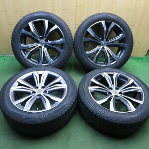 *送料無料* センサー付★レクサス 20系 RX450h バージョンL 純正 235/55R20 スタッドレス ダンロップ SJ8 PCD114.3/5H★4021602KKス