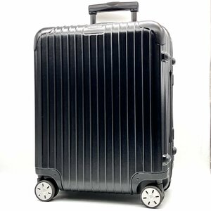 リモワ RIMOWA サルサ キャリーケース 4輪 48L 2～4泊 ブラック 黒 TSAロック 874.56.11.1 旅行 トラベル 鞄 バッグ 6-4-273