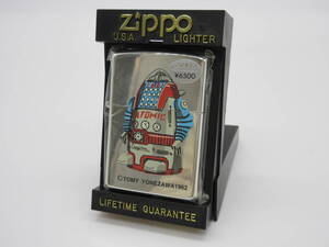 【★１円～★現状販売！】[UK16341]オイルライター Zippo TOMY YONEZAWA 1962 ロボットシリーズ 05