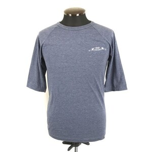 QUIKSILVER/クイックシルバー★半袖Ｔシャツ【メンズS/ブルー系】※家G　BG407