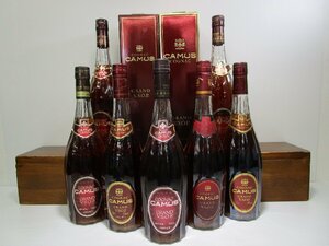 7本セット カミュ グランド VSOP 700ml 40% CAMUS GRAND コニャックブランデー 未開栓 古酒 箱×2 まとめて 1円スタート/5-29-6