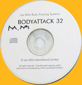 ボディアタック 32 CD LESMILLS BODYATTACK レスミルズ