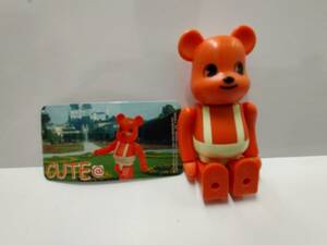 ☆55 メディコムトイ BE@RBRICK ベアブリック SERIES 6 キュート CUTE オレンジ