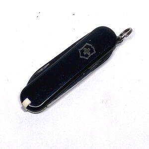 【侍】VICTORINOX ビクトリノックス クラシック オリジナル GR マイクロツール ポケットナイフ ケース付 キーホルダーにも 20+972