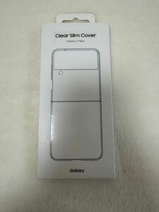 GALAXY ZFLIP4 クリアケース　純正品 Galaxy