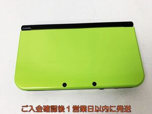 【1円】Newニンテンドー3DSLL 本体 ライムグリーン/ブラック RED-001 任天堂 初期化/動作確認済 3DS LL B03-386rm/F3