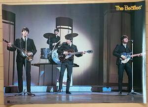 TOSHIBA EMI ポスター「The Beatles - ステージ LIVE」ビートルズ ジョンレノン ポールマッカートニー ジョージハリソン リンゴスター