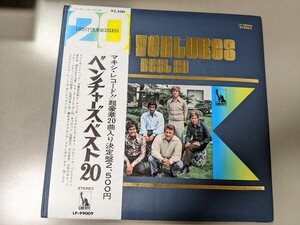 帯付き VENTURES/BEST 20/LIBERTY LP99009 LP ベンチャーズ 