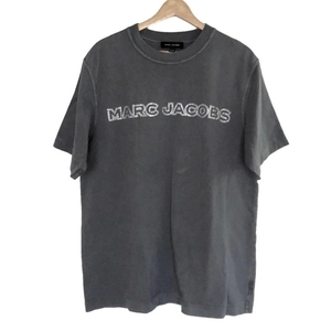 マークジェイコブス MARC JACOBS 半袖Tシャツ サイズXS/S - ダークグレー レディース クルーネック/ラインストーン/オーバーサイズ