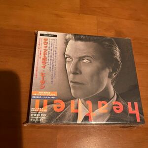 デヴィッド・ボウイ / ヒーザン 初回限定盤 CD2枚組 新品同様 トニー・ヴィスコンティ デイヴ・グロール ニール・ヤング DAVID BOWIE