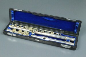 ムラマツ フルート muramatsu flute MFG. co TOKOROZAWA JAPAN 村松フルート シルバー 管楽器 本体 音楽 ケース付 4190kdz