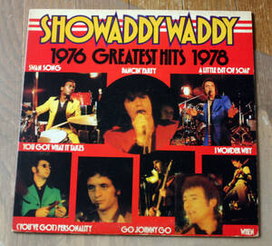 国内盤 SHOWADDYWADDY - Greatest Hits 1976 - 1978 / LP, Promo / Glam, Power Pop