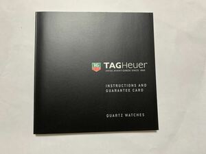 TAG HEUER タグホイヤー 本物 冊子