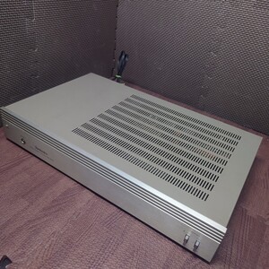 【中古】Technics　テクニクス　ステレオパワーアンプ　SE-A808　通電のみ確認　【管理No.3091】