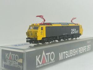 KATO 137-1334 MITSUBISHI RENFE 251-017-0 動作確認・ライト点灯確認